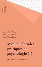 Télécharger le livre :  Manuel d'études pratiques de psychologie (1)