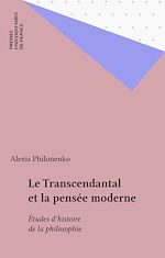 Télécharger le livre :  Le Transcendantal et la pensée moderne
