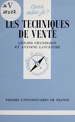 Download this eBook Les Techniques de vente