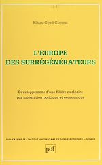 Télécharger le livre :  L'Europe des surrégénérateurs