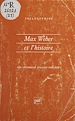 Télécharger le livre :  Max Weber et l'histoire