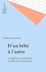 Télécharger le livre :  D'un bébé à l'autre