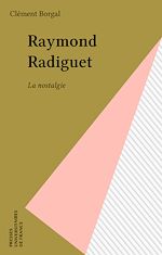 Télécharger le livre :  Raymond Radiguet