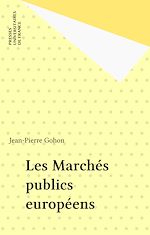 Download this eBook Les Marchés publics européens