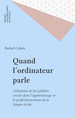 Télécharger le livre :  Quand l'ordinateur parle