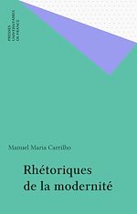Télécharger le livre :  Rhétoriques de la modernité