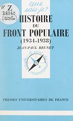 Download this eBook Histoire du Front populaire