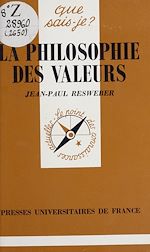 Télécharger le livre :  La Philosophie des valeurs