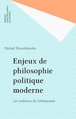 Télécharger le livre :  Enjeux de philosophie politique moderne