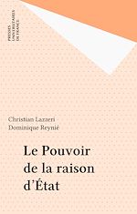 Télécharger le livre :  Le Pouvoir de la raison d'État