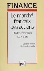 Télécharger le livre :  Le Marché français des actions