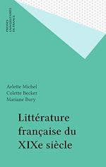 Télécharger le livre :  Littérature française du XIXe siècle