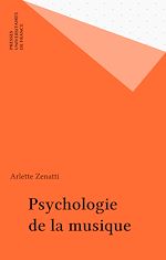 Télécharger le livre :  Psychologie de la musique
