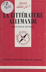 Download this eBook La littérature allemande