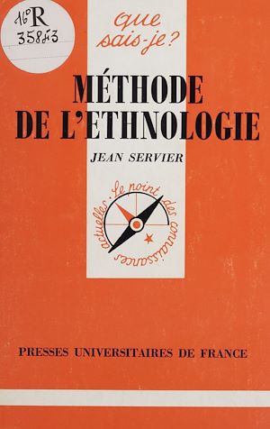 Téléchargez le livre :  Méthode de l'ethnologie