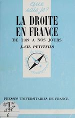 Download this eBook La Droite en France de 1789 à nos jours