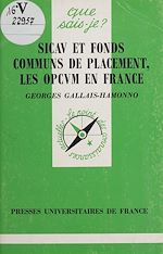 Download this eBook SICAV et fonds communs de placement