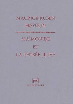 Télécharger le livre :  Maïmonide et la pensée juive
