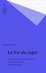 Télécharger le livre :  La Vie du sujet