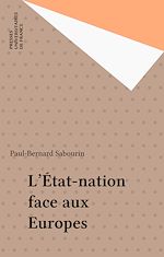 Télécharger le livre :  L'État-nation face aux Europes