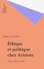 Télécharger le livre :  Éthique et politique chez Aristote