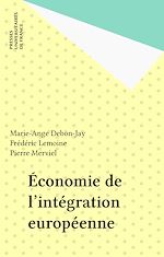Télécharger le livre :  Économie de l'intégration européenne