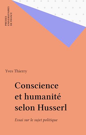 Download the eBook: Conscience et humanité selon Husserl