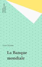 Download this eBook La Banque mondiale