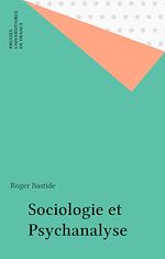 Télécharger le livre :  Sociologie et Psychanalyse