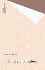 Download this eBook La Régionalisation