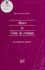 Download this eBook Marx et l'idée de critique