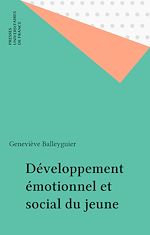 Télécharger le livre :  Développement émotionnel et social du jeune