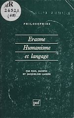 Télécharger le livre :  Érasme : humanisme et langage