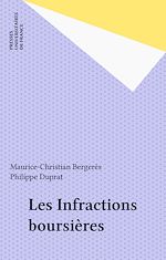 Download this eBook Les Infractions boursières