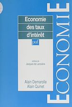Télécharger le livre :  Économie des taux d'intérêt
