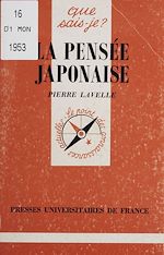 Télécharger le livre :  La Pensée japonaise