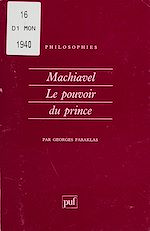 Télécharger le livre :  Machiavel : le pouvoir du prince