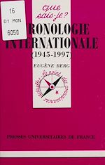 Download this eBook Chronologie internationale (1945-1995)