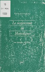 Télécharger le livre :  Le Scepticisme de Montaigne