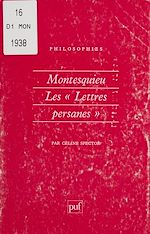 Download this eBook Montesquieu : les «Lettres persanes»
