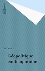 Download this eBook Géopolitique contemporaine