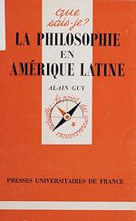 Download this eBook La Philosophie en Amérique latine