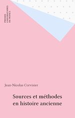 Télécharger le livre :  Sources et méthodes en histoire ancienne