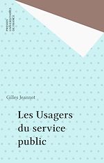 Télécharger le livre :  Les Usagers du service public