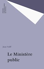 Télécharger le livre :  Le Ministère public