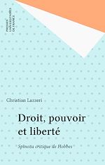 Télécharger le livre :  Droit, pouvoir et liberté
