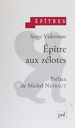 Télécharger le livre :  Épître aux zélotes