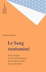 Télécharger le livre :  Le Sang contaminé