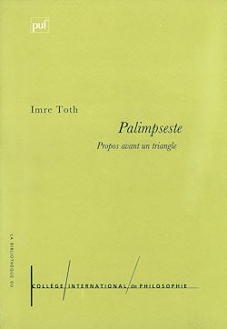 Télécharger le livre :  Palimpseste : propos avant un triangle