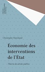 Télécharger le livre :  Économie des interventions de l'État